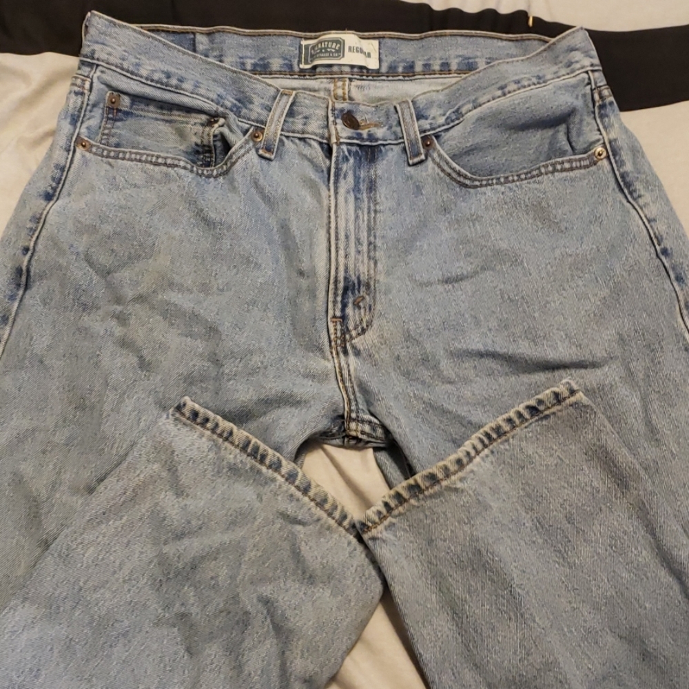Levi Strauss & Co. Stone wash blue Jeans 34×34